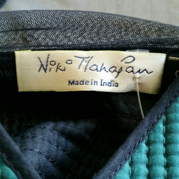 Anthropologie Niki Tlanapan Patchwork Lace Silk Maxi Dress 0 NWT $368 - Picture 8 of 12